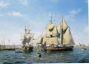 unknow artist Seascape, boats, ships and warships. 112 oil on canvas